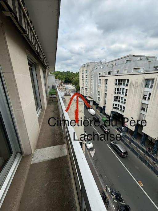 Cosy Pere Lachaise-parking Prive Parigi